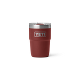 Yeti 8oz Rambler Stackable Cup with Duraslip Ceramic Lining -Stag Red