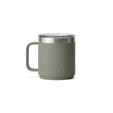 Yeti Rambler 10oz (296ml) Stackable Mug with Duraslip Ceramic Lining -Pampa Green