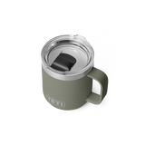 Yeti Rambler 10oz (296ml) Stackable Mug with Duraslip Ceramic Lining -Pampa Green
