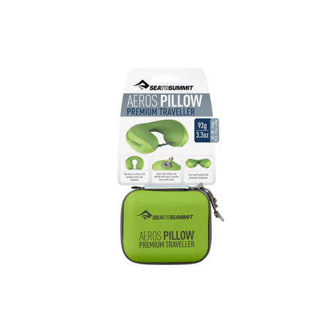 Sea To Summit Aeros Premium Travel Pillow Reg Lime