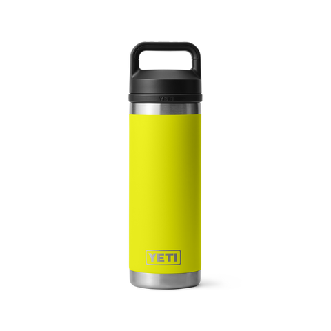 Yeti 18oz Rambler with Chug Cap - Firefly Yellow (532ml)