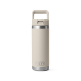 Yeti 18oz Rambler with Straw Cap - Cape Taupe (532ml)