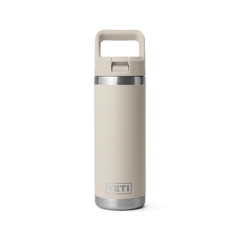 Yeti 18oz Rambler with Straw Cap - Cape Taupe (532ml)