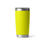 Yeti Rambler 20oz Tumbler with Mag Slider Lid Firefly Yellow (591ml)