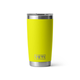 Yeti Rambler 20oz Tumbler with Mag Slider Lid Firefly Yellow (591ml)