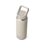 Yeti Rambler 26oz Straw Bottle Cape Taupe