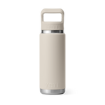 Yeti Rambler 26oz Straw Bottle Cape Taupe