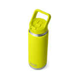 Yeti Rambler 26oz Bottle With Straw Cap - Firefly Yellow