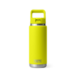 Yeti Rambler 26oz Bottle With Straw Cap - Firefly Yellow
