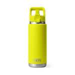 Yeti Rambler 26oz Bottle With Straw Cap - Firefly Yellow