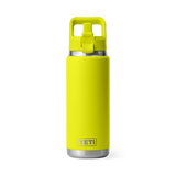 Yeti Rambler 26oz Bottle With Straw Cap - Firefly Yellow