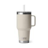 Yeti Rambler 35oz Mug w/ Straw Cap - Cape Taupe
