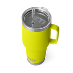 Yeti Rambler 35oz Mug w/ Straw Cap - Firefly Yellow