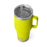 Yeti Rambler 35oz Mug w/ Straw Cap - Firefly Yellow