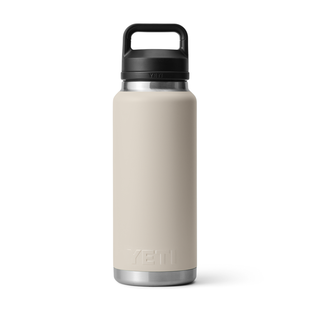 YETI Rambler 36 oz Bottle ベージュ Yeti 36oz Rambler with Chug Cap Cape Taupe – Getaway Outdoors