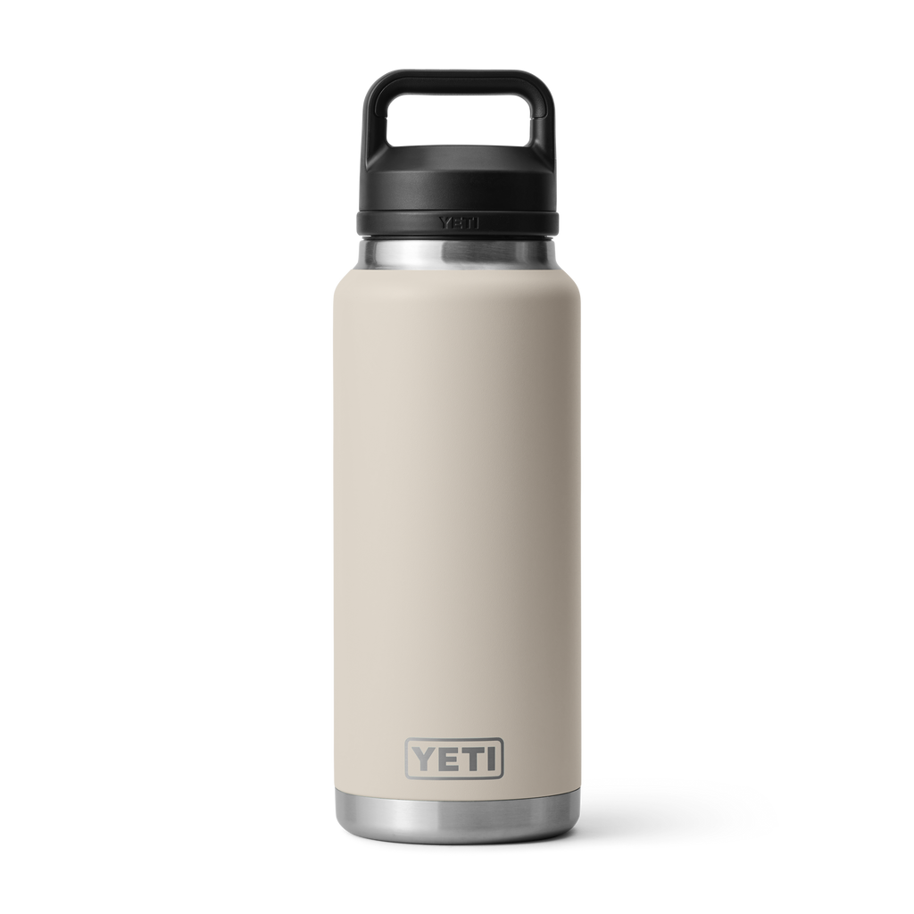 YETI Rambler 36 oz Bottle ベージュ Yeti 36oz Rambler with Chug Cap Cape Taupe – Getaway Outdoors
