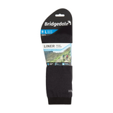 Bridgedale Sock Coolmax Liner Black Mens