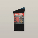 Hard Yakka 3PK Womans Core Bamboo Padded Crew Sock 3-8