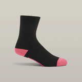 Hard Yakka 3PK Womans Core Bamboo Padded Crew Sock 3-8