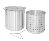 Campfire 30L Aluminium Stockpot & Basket