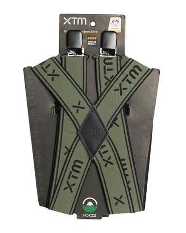 Xtm Suspender Braces Sage