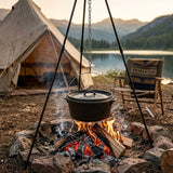 Wildtrak Heavy-duty 9mm Steel Camp Oven Tripod