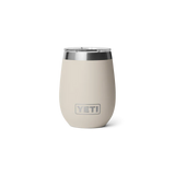 Yeti Wine Tumbler Ceramic Lined 10oz with Mag Slider Lid Cape Taupe