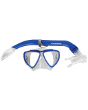 Mirage Turtle Mask & Snorkel Jnr Silitex Blue