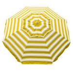 Beachkit Yellow Daytripper Beach Umbrella 210cm