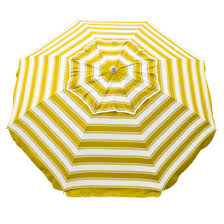 Beachkit Yellow Daytripper Beach Umbrella 210cm