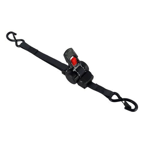 Wildtrak 2pk Retractable Ratchet Tie Down Straps 3.5Mx25MM