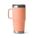 Yeti Rambler 20oz Travel Mug with Stronghold Lid Lowcountry Peach