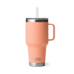 Yeti Rambler 35oz Mug w/ Straw Cap - Lowcountry Peach