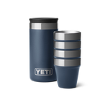 Yeti Shot Glasses And Case Navy