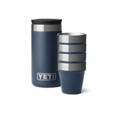 Yeti Shot Glasses And Case Navy