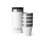 Yeti Shot Glasses And Case White