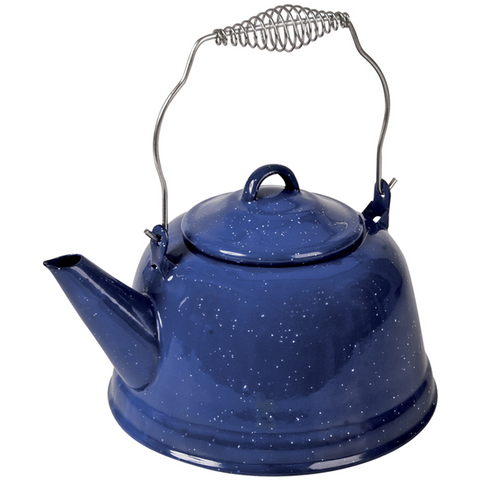 Campfire Enamel Kettle 2.5L Blue