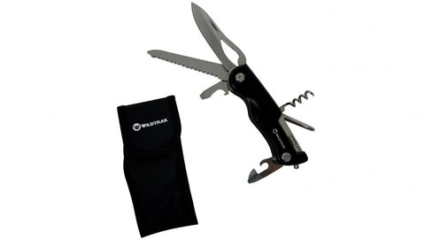 Wildtrak 9 in 1 Multitool with Pocket Knife