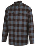 Ridgeline Organic Check Shirt Blue