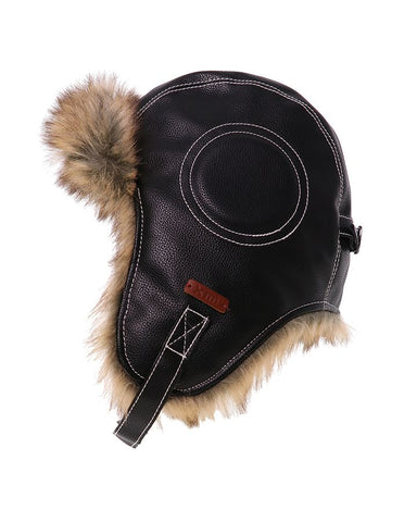 XTM Leather Bomber Beanie