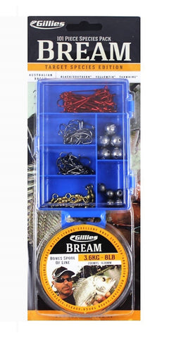 Gilles Bream 101pc Tackle Pack