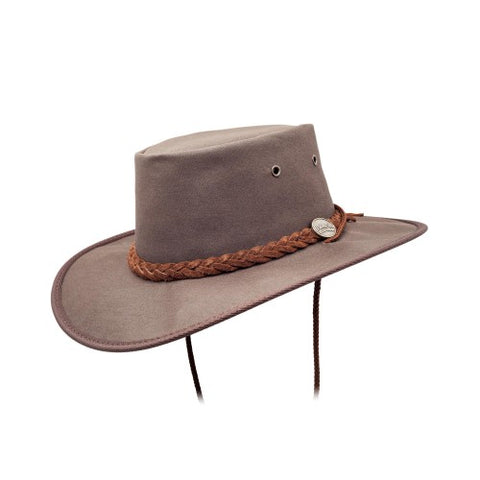 Barmah Canvas Drover Oilskin Hat