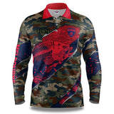 AFL Skeletor Fishing Shirt