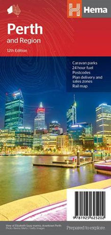Hema Perth Region Map 12th Edition
