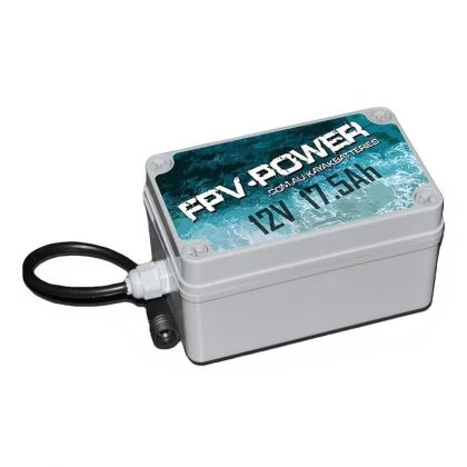FPV-POWER 17.5AH Kayak Battery and Charger Combo