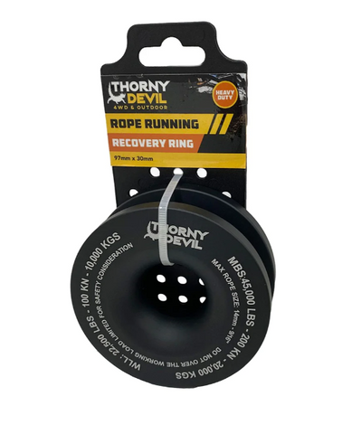 Thorny Devil Running Rope Recovery Ring 97 x 30mm