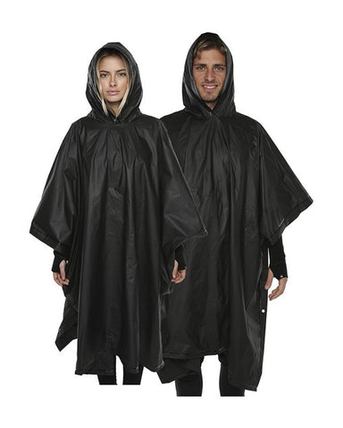 XTM Stash Poncho - Black