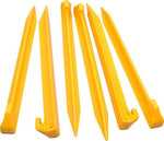 Wildtrak Plastic Sand Peg 18cm Six Packet