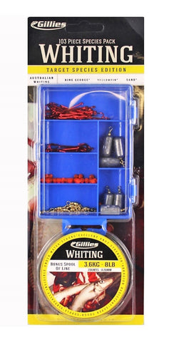 Gilles Whiting 103pc Tackle Pack