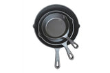 Wildtrak Cast Iron Frying Pan 3 Piece Set